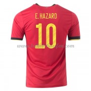 Günstige Fussball Trikots Belgien EM 2020 Eden Hazard 10 Heimtrikot..